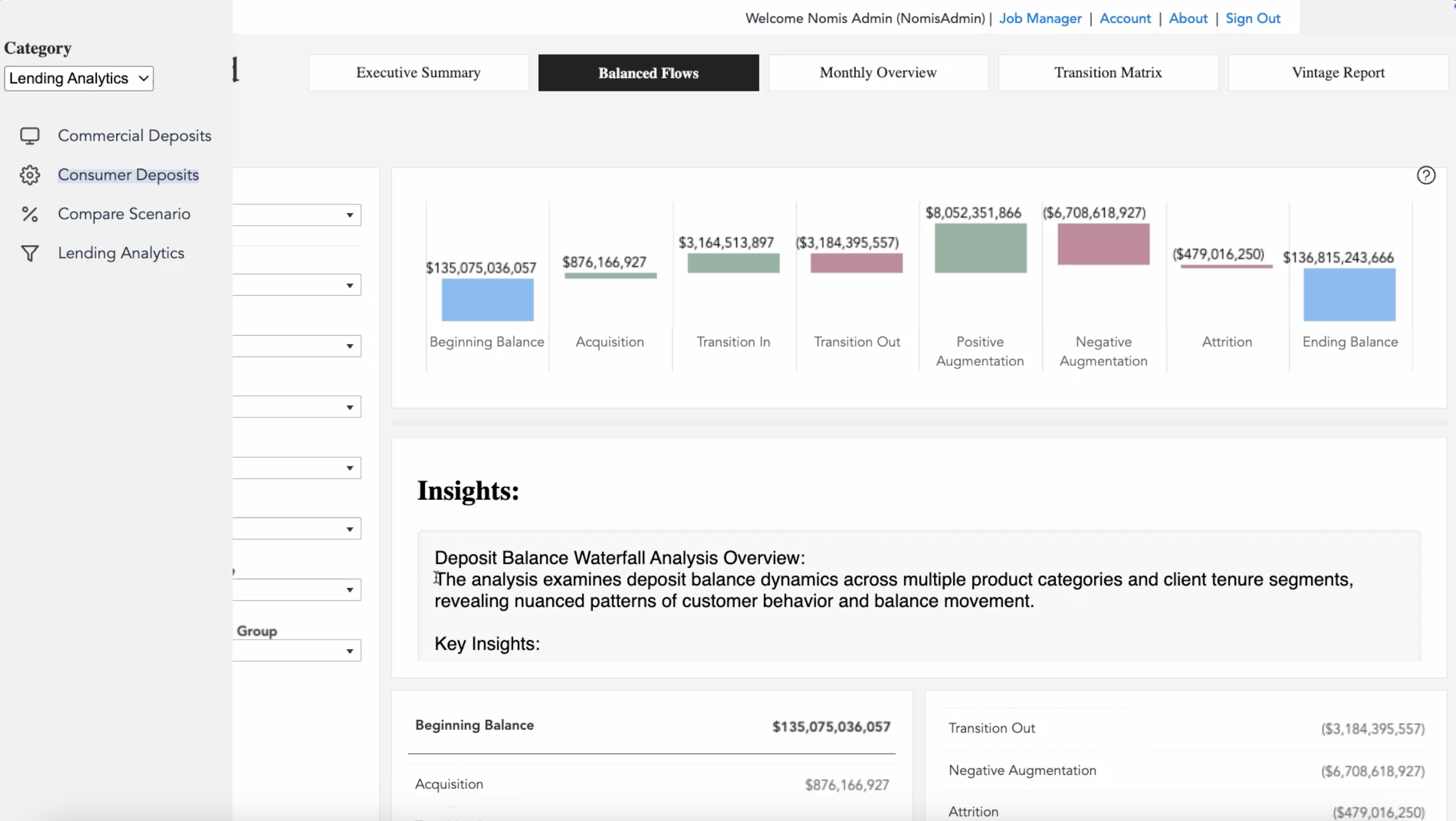 Nomis AI functionality overview